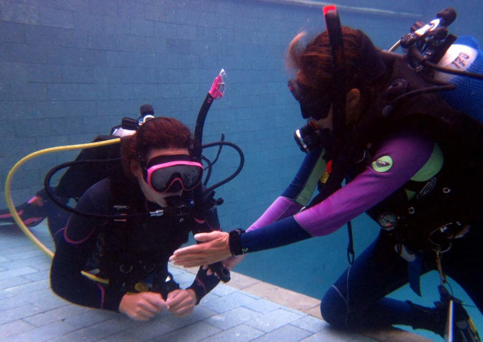 Teaching Tips: The most important dive skill… Diving Course