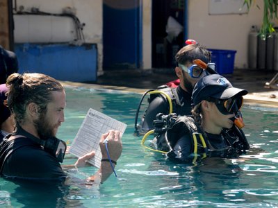 IDC diving test
