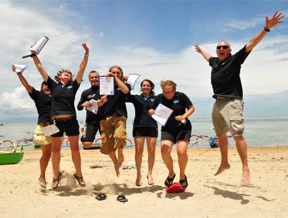 PADI Divemaster Course Certification Celebrations