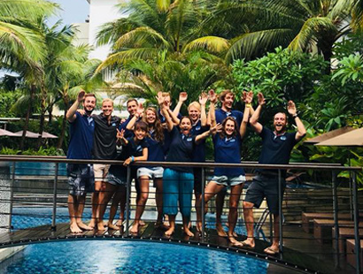 PADI Divemaster Candidate in Bali with Course Director