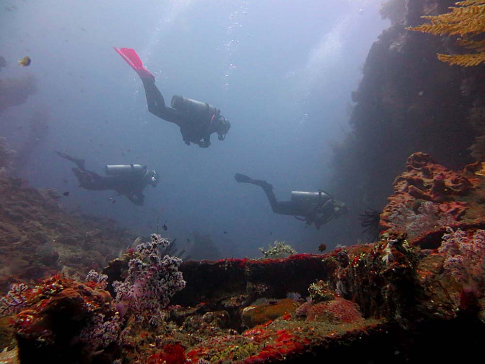 Divemaster Training USAT Liberty Wreck Bali